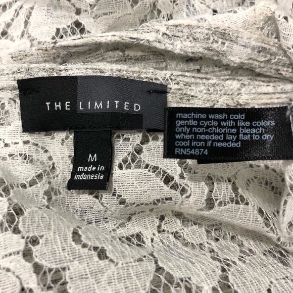 The Limited Medium  lace shirt - Picture 6 of 6